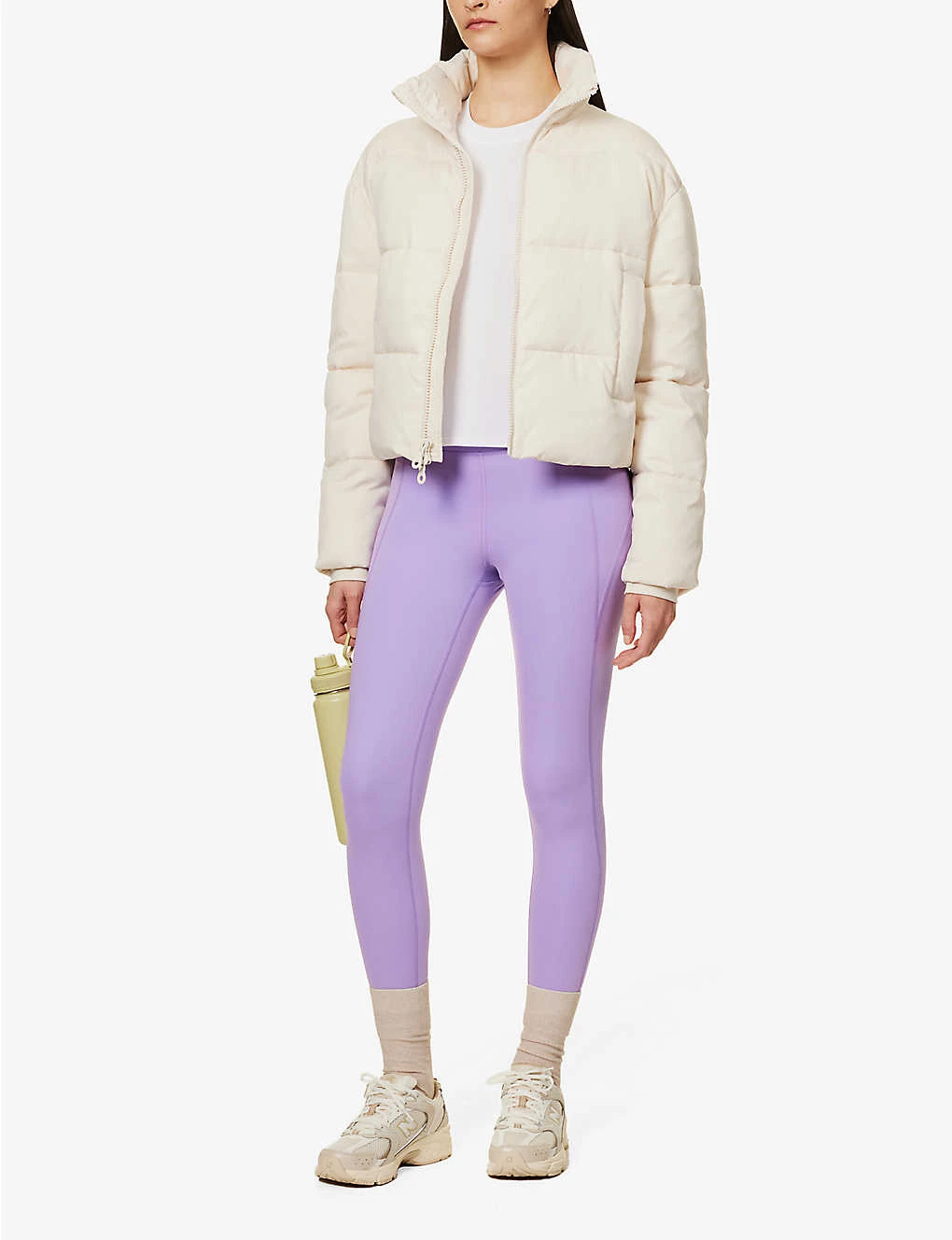 Vuori Energy Sleeveless Logo-patch Stretch-jersey Top 4 Vuori Energy Sleeveless Logo-patch Stretch-jersey Top - Image 2