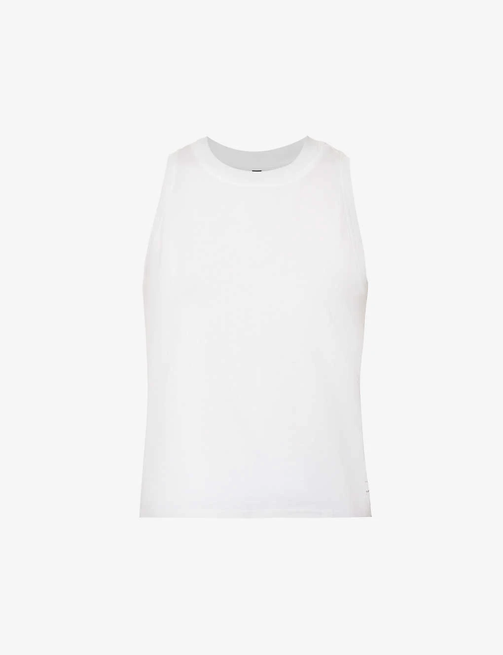 Vuori Energy Sleeveless Logo-patch Stretch-jersey Top 3 Vuori Energy Sleeveless Logo-patch Stretch-jersey Top