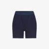 Logo-patch Stretch-cotton Boxers -Reisi Clothing Shop R04118234 NAVY M