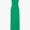 Whistles Gemma Strapless Stretch-recycled Polyester Maxi Dress -Reisi Clothing Shop R04118637 GREEN M