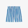 CLAUDIE PIERLOT Striped High-rise Cotton Shorts -Reisi Clothing Shop R04122992 DIVERS M