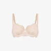 Simone Perele Karma Scallop-trim Stretch-lace Half-cup Bra -Reisi Clothing Shop R04124824 739PEAUROSEE M