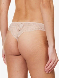 Simone Perele Karma Scallop-trim Stretch-lace Briefs -Reisi Clothing Shop R04124827 739PEAUROSEE ALT03
