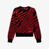 THE KOOPLES Graphic-print Crew-neck Wool Jumper -Reisi Clothing Shop R04127726 BLA26 M