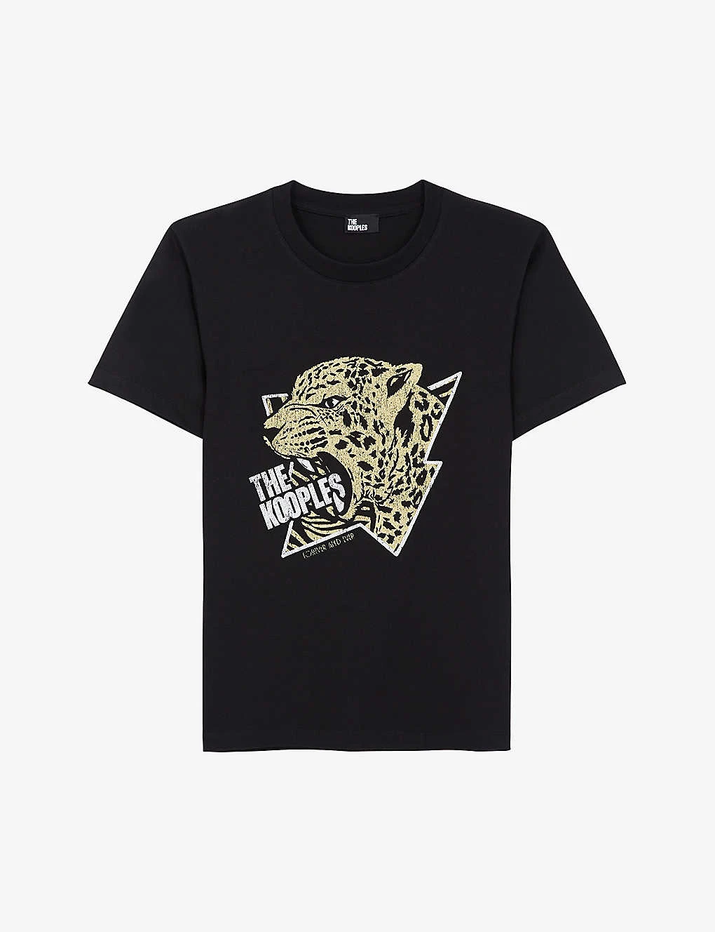 THE KOOPLES Graphic-print Relaxed-fit Cotton T-shirt 3 THE KOOPLES Graphic-print Relaxed-fit Cotton T-shirt