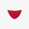 AGENT PROVOCATEUR Ettie Ouvert Cut-out Heart-motif Stretch-silk Briefs -Reisi Clothing Shop R04129116 RED M