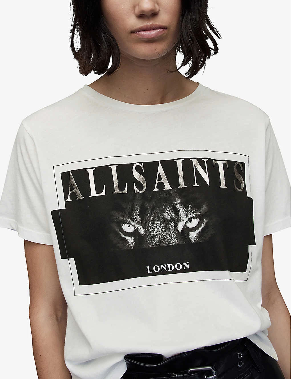 AllSaints Grace Graphic-print Cotton T-shirt 7 AllSaints Grace Graphic-print Cotton T-shirt - Image 5
