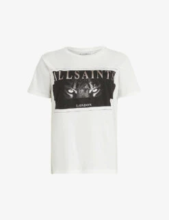 AllSaints Grace Graphic-print Cotton T-shirt