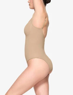 Sculpt Ruched Stretch-woven Body -Reisi Clothing Shop R04134829 CLAY ALT02