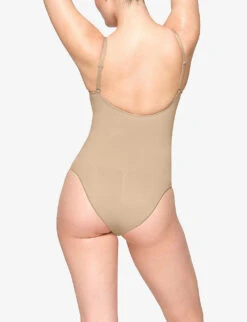 Sculpt Ruched Stretch-woven Body -Reisi Clothing Shop R04134829 CLAY ALT03
