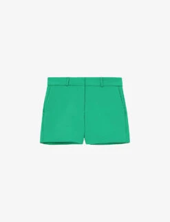 THE KOOPLES Tailored Mid-rise Woven Shorts -Reisi Clothing Shop R04136826 GRN01 M