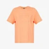 P.E NATION Heads Up Logo-print Organic-cotton T-shirt -Reisi Clothing Shop R04137942 MELON M