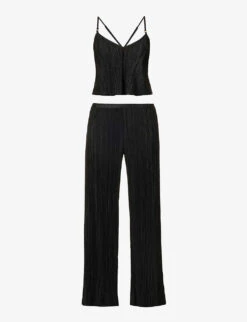 BLUEBELLA Neeson V-neck Woven Pyjamas