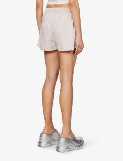 Daily Paper Reportia Drawstring-waist Cotton Shorts -Reisi Clothing Shop R04148970 HUSHEDVIOLET ALT03