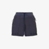 JAMES PERSE Utility High-rise Stretch-cotton Shorts -Reisi Clothing Shop R04149006 TITAN M