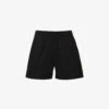 Emery Mid-rise Cotton And Linen-blend Shorts -Reisi Clothing Shop R04149653 BLACK M