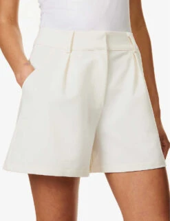 Jordan High-rise Woven Shorts -Reisi Clothing Shop R04149657 CREAM ALT04