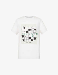 Weekend Max Mara Sante Brand-print Cotton T-shirt