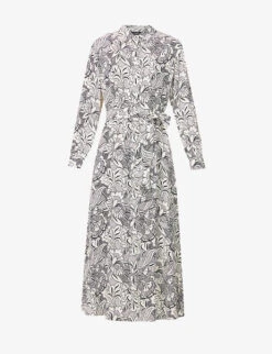 Weekend Max Mara Klenia Floral-print Woven Maxi Dress