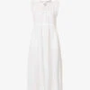 ME AND EM Broderie Cotton Maxi Dress -Reisi Clothing Shop R04151481 SOFTWHITE M
