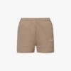Resort Logo-patch Cotton-jersey Shorts -Reisi Clothing Shop R04153628 DEEPSAND M