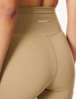 Ultimate Cropped High-rise Stretch-woven Shorts -Reisi Clothing Shop R04153640 DEEPSAND ALT04