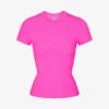 Fits Everybody Short-sleeved Stretch-jersey T-shirt -Reisi Clothing Shop R04153829 NEONPINK M