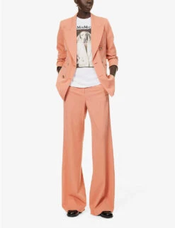 Max Mara Valido Graphic-print Cotton-jersey T-shirt -Reisi Clothing Shop R04156243 WHITE ALT01