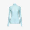 Bottega Veneta Turtleneck Slim-fit Wool Top -Reisi Clothing Shop R04159980 DUSK M
