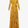 Erdem Lindsay Floral-print Chiffon Maxi Dress