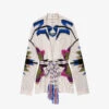 Zadig & Voltaire Aspen Motif-embroidered Cashmere And Wool Cardigan 2 Zadig & Voltaire Aspen Motif-embroidered Cashmere And Wool Cardigan -Reisi Clothing Shop R04161339 MASTIC M