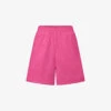 Terry Lounge Mid-rise Cotton-blend Shorts 1 Terry Lounge Mid-rise Cotton-blend Shorts -Reisi Clothing Shop R04164394 WATERMELON M