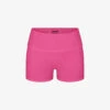 Terry Lounge High-rise Stretch-modal Shorts -Reisi Clothing Shop R04164395 WATERMELON M