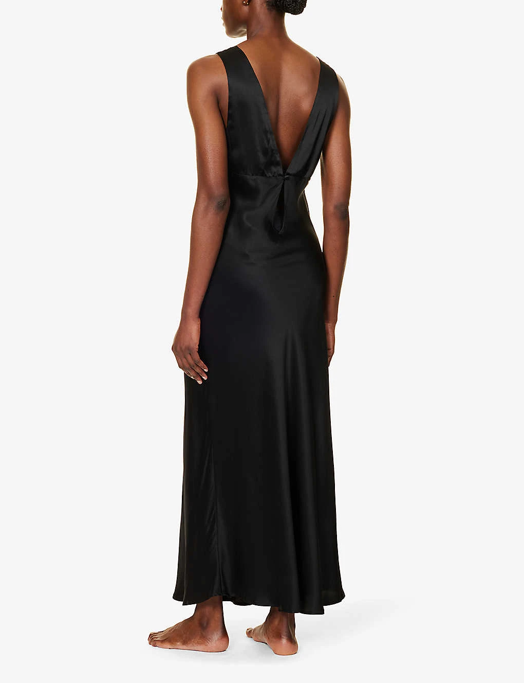 Vintage Lace-embellished Silk Nightdress 5 Vintage Lace-embellished Silk Nightdress - Image 3