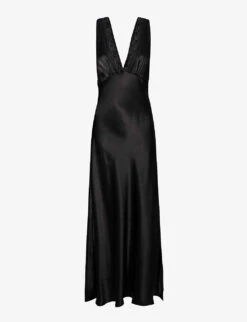 Vintage Lace-embellished Silk Nightdress