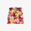 Ted Baker Thiana Belted Floral-print Woven Shorts -Reisi Clothing Shop R04165576 BRTPINK M