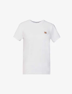 Fox-appliqué Regular-fit Cotton-jersey T-shirt
