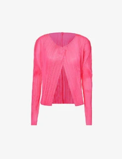 July Round-neck Knitted Cardigan