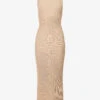 Exclusive Sutton Sleeveless Knitted Maxi Dress 2 Exclusive Sutton Sleeveless Knitted Maxi Dress -Reisi Clothing Shop R04169549 BEIGE M