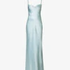 Keisha Cowl-neck Satin Bridesmaid Dress