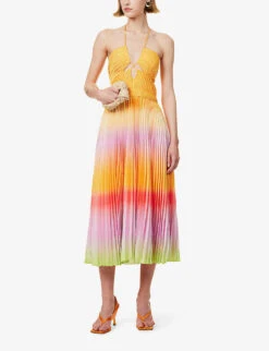 Annita Gradient Woven Maxi Dress -Reisi Clothing Shop R04172383 SPRITZOMBRE ALT01