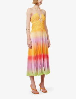 Annita Gradient Woven Maxi Dress -Reisi Clothing Shop R04172383 SPRITZOMBRE ALT02