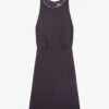 THE KOOPLES Chain-embellished High-neck Stretch-woven Mini Dress -Reisi Clothing Shop R04180590 BLACK M