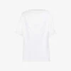 Dries Van Noten Cowl-neckline Relaxed-fit Cotton T-shirt 1 Dries Van Noten Cowl-neckline Relaxed-fit Cotton T-shirt -Reisi Clothing Shop R04180734 WHITE M