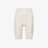 365 Second Skin High-rise Fitted Stretch Recycled-polyamide Shorts