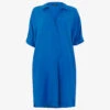 Whistles Melanie V-neck Woven Mini Dress -Reisi Clothing Shop R04181217 BLUE M