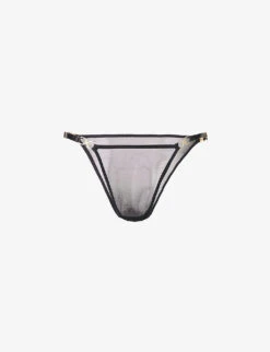 Dia High-rise Stretch-woven Briefs