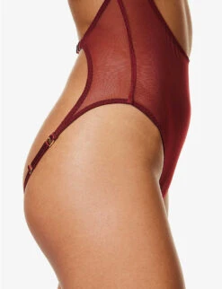 Dia Open-back Stretch-woven Body -Reisi Clothing Shop R04183879 MORELLO ALT03