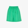 Whistles Nicola Elasticated-waist Woven Short -Reisi Clothing Shop R04183992 GREEN M