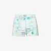 Flora Patterned Regular-fit Stretch-woven Shorts -Reisi Clothing Shop R04185234 MULTI M